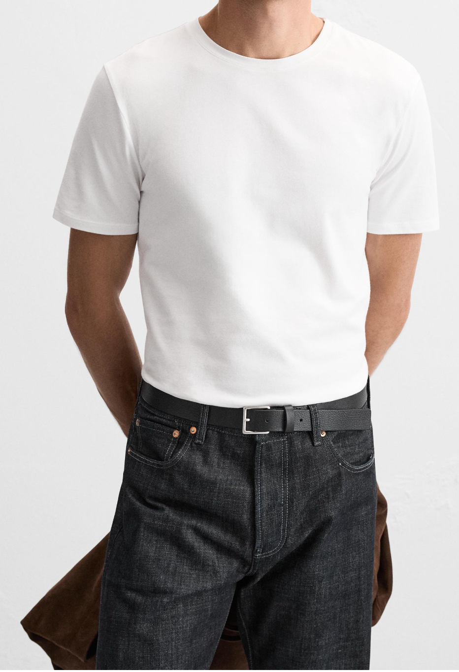 T-SHIRT BASIQUE SLIM FIT BLANC