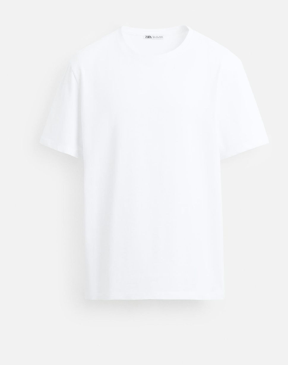 T-SHIRT BASIQUE SLIM FIT BLANC