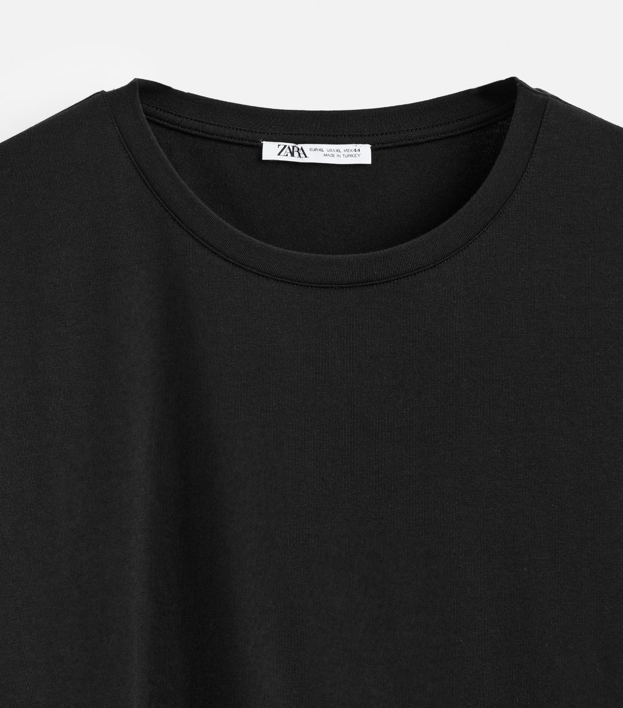 T-SHIRT BASIQUE SLIM FIT NOIR